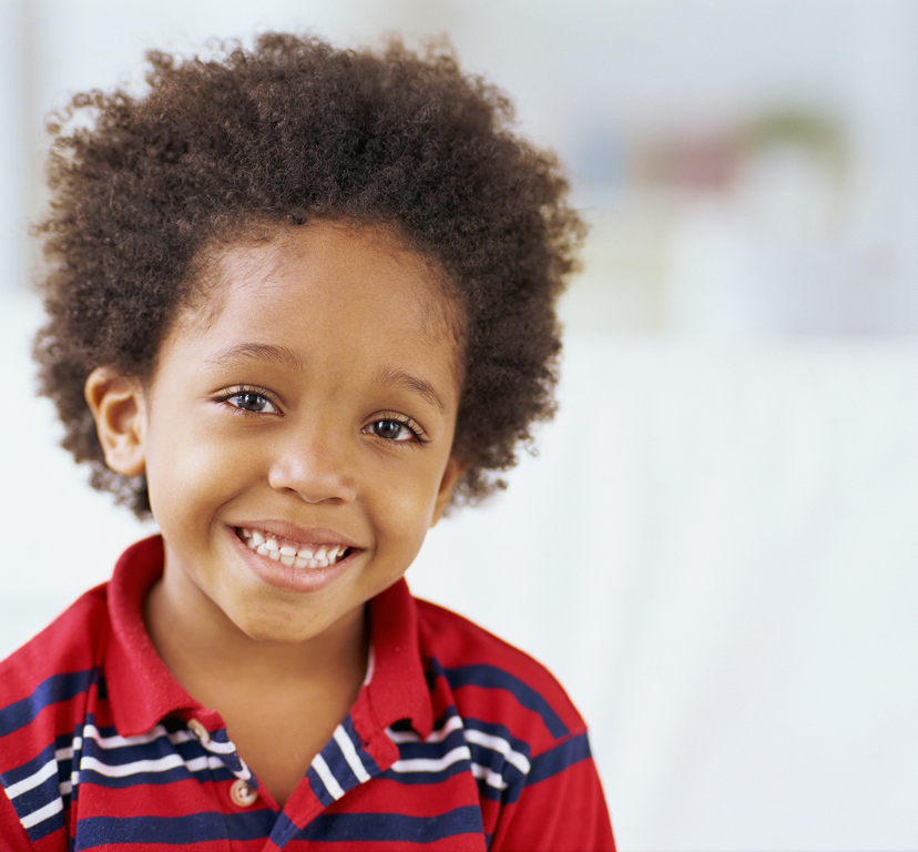 Photograph of Alex, a 5-year-old boy.